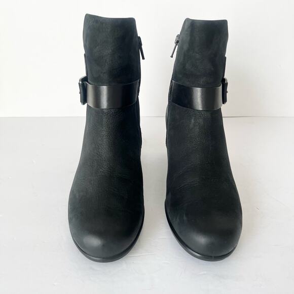 Ecco Touch 15 Mid Cut leather ankle boots 39 US 8 - Picture 6 of 11